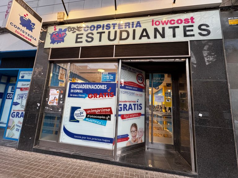 Copistería Low Cost Zaragoza Universidad