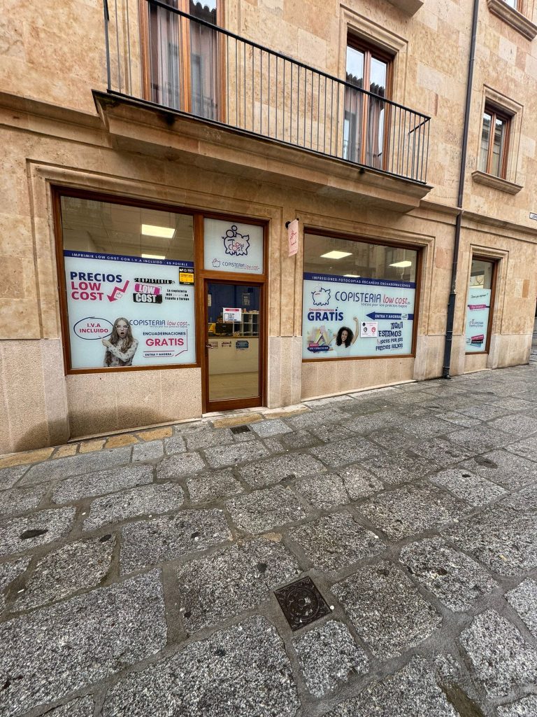 Copistería Low Cost Salamanca Casco Viejo