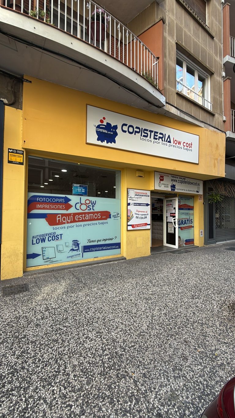 Copistería Low Cost Zaragoza Centro