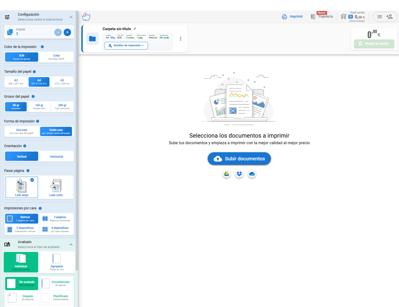 Impresión online desde cualquier dispositivo