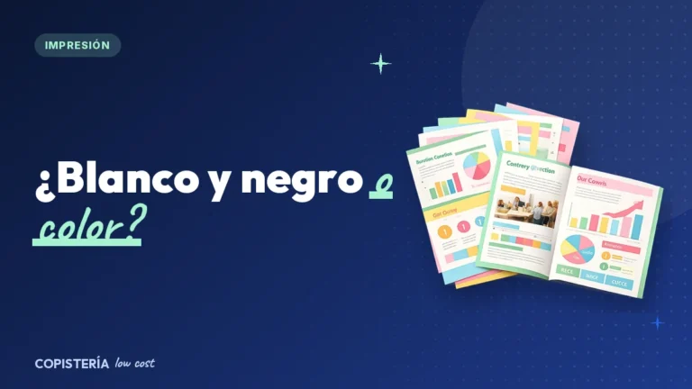 Blanco y negro o color: cuándo merece la pena pagar el color