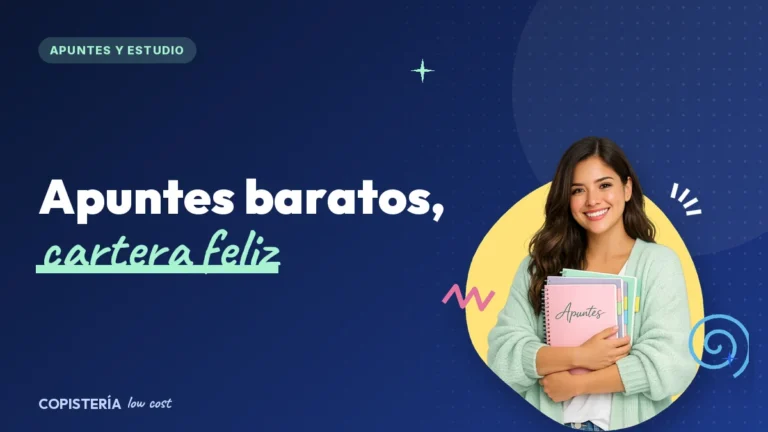 Imprimir apuntes baratos: la guía completa para estudiantes
