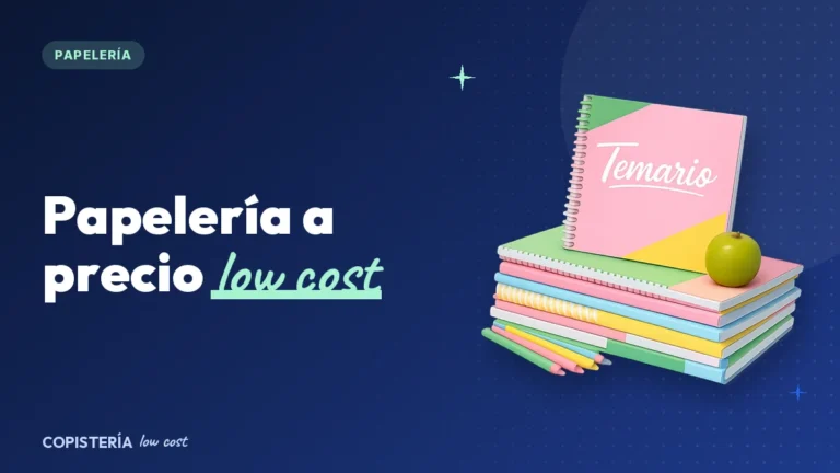 Papelería a precio de copistería: lo básico para estudiar